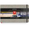 ARTEZA Watercolor Book, Pack of 3, 76 Pages Each, 5.1×8.3 Inch Watercolor Notebook, 110lb/230gsm Cold Pressed Water Pad(5.1×8.3″ 1 Pack)