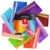 Arteza Holographic Self Adhesive Vinyl, 12×12 Inch, Set of 16, Multicolor Rainbow & Opal Craft Sheets, Easy to Cut & Weed, for Indoor & Outdoor Projects, Compatible with Most Craft Cutters(Red & Pink)