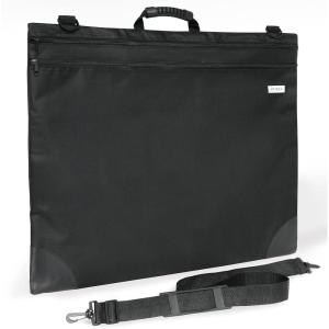 Arteza Art Portfolio Case, 24 x 36 inches, Black, Large Soft Art Storage Folder for Artwork Organization(Multicolor)