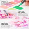ARTEZA 12 Watercolor Pens for Artists, Landscape Tones Real Brush Pens, Blendable Watercolor Markers for Adults(Flower Colors)