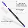 ARTEZA 12 Watercolor Pens for Artists, Landscape Tones Real Brush Pens, Blendable Watercolor Markers for Adults(Flower Colors)
