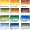 ARTEZA 12 Watercolor Pens for Artists, Landscape Tones Real Brush Pens, Blendable Watercolor Markers for Adults(Landscape Colors)