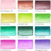 ARTEZA 12 Watercolor Pens for Artists, Landscape Tones Real Brush Pens, Blendable Watercolor Markers for Adults(Magic Colors)