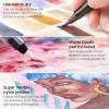 ARTEZA 12 Watercolor Pens for Artists, Landscape Tones Real Brush Pens, Blendable Watercolor Markers for Adults(Portrait Colors)