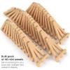 ARTEZA 5 Inch Mini Display Wood Easel, Pack of 40 Art Supplies for Displaying Small Canvases, Business Cards, Photos(Pack of 40)