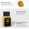 ARTEZA Acrylic Paint, A104 Yellow Ochre, 16.9 fl oz, 500ml Jar, Opaque, Quick-Drying, Acrylic Paints for Painting on Canvas, Paper, Wood(A104 Yellow Ochre)