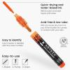 ARTEZA Acrylic Paint Markers, Set of 40 Acrylic Paint Pens in Assorted Colors, Art Markers for Glass, Pottery, Ceramic, Plastic, Rocks, and Canvas(Pack of 40 (81 pc))