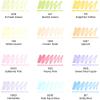 ARTEZA Art Alcohol Markers Set of 72 Colors, EverBlend Dual Tip Markers with Organizer Box, Fine and Broad Chisel Nib(Pastel Tones)