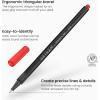 ARTEZA Black Inkonic Fineliners Pens, Set of 12, 0.4 mm Fine Tip Markers, Water-Based Art Pens for Drawing, Sketching, Journaling, Calligraphy(1 Count (Pack of 24))