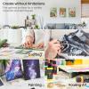 ARTEZA Canvas Boards for Painting, 5 x 7 Inches, Pack of 14, Blank White Small Canvas Panels for Acrylic, Oil and Gouache Painting(11 x 14 (Pack of 14))