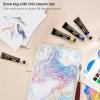 ARTEZA Canvas Boards for Painting, 5 x 7 Inches, Pack of 14, Blank White Small Canvas Panels for Acrylic, Oil and Gouache Painting(11 x 14 (Pack of 28))