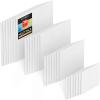 ARTEZA Canvas Boards for Painting, 5 x 7 Inches, Pack of 14, Blank White Small Canvas Panels for Acrylic, Oil and Gouache Painting(Multi-pack (Square Premium))