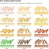 ARTEZA Dual Tip Brush Pens, 12 Vintage Tones, EverBlend Watercolor Calligraphy Markers, Nylon Brush and Medium Chisel Nib, Water-Based Ink(12 Earth Tones)