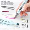 ARTEZA Dual Tip Brush Pens, 12 Vintage Tones, EverBlend Watercolor Calligraphy Markers, Nylon Brush and Medium Chisel Nib, Water-Based Ink(12 Vintage Tones)
