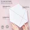 ARTEZA Hexagonal Stretched Canvas, 6 Inch Side, Pack of 9, Blank White Canvas Boards for Acrylic, Oil and Gouache Painting(6 inch (Pack of 2))