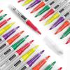 ARTEZA Liquid Highlighter Pens, Set of 30, Narrow Chisel Tip, 5 Assorted Colors(Assorted Colors)