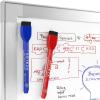 ARTEZA Magnetic Dry Erase Markers with Eraser, Bulk Pack of 60, Fine Tip, 4 Assorted Colors with Low-Odor Ink, Whiteboard Pens, School and Office Supplies(1 Count (Pack of 60))