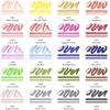 ARTEZA Permanent Markers – Set of 80 with 61 Assorted Colors, Low-Odor Quick-Dry Paint Pens, Broad, Fine, and Brush Tip for Arts, Crafts & Labeling(40 Brush & Fine Tip)