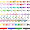 ARTEZA Permanent Markers – Set of 80 with 61 Assorted Colors, Low-Odor Quick-Dry Paint Pens, Broad, Fine, and Brush Tip for Arts, Crafts & Labeling(Set of 80  60 Assorted Colors)