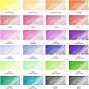 ARTEZA Permanent Markers, 40 Black Pens, Ultra-Fine Tip Paint Pens, Quick-Drying, Water Resistant, for Calligraphy and Note Taking, Office, Classroom(Set 24  Bright & Neon Colors)