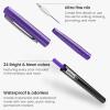 ARTEZA Permanent Markers, 40 Black Pens, Ultra-Fine Tip Paint Pens, Quick-Drying, Water Resistant, for Calligraphy and Note Taking, Office, Classroom(Set 24  Bright & Neon Colors)