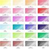 ARTEZA Permanent Markers, 40 Black Pens, Ultra-Fine Tip Paint Pens, Quick-Drying, Water Resistant, for Calligraphy and Note Taking, Office, Classroom(Set 24  Retro Pop Colors)
