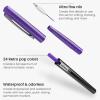 ARTEZA Permanent Markers, 40 Black Pens, Ultra-Fine Tip Paint Pens, Quick-Drying, Water Resistant, for Calligraphy and Note Taking, Office, Classroom(Set 24  Retro Pop Colors)
