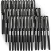 ARTEZA Permanent Markers, 40 Black Pens, Ultra-Fine Tip Paint Pens, Quick-Drying, Water Resistant, for Calligraphy and Note Taking, Office, Classroom(Ultra-Fine Tip)
