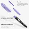 ARTEZA Permanent Markers, Set of 24, Fine Tip, Retro Pop Colors(Set 24  23 Bright & Neon Colors)