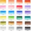 ARTEZA Real Brush Pens, 96 Watercolor Pens with 108-Slot Case, Drawing Markers with Flexible Brush Tips, Watercolor Markers for Artists(Assorted Tones)