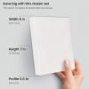 ARTEZA Stretched Canvas, 5 x 7 Inches, Pack of 12, Blank White Canvas for Painting for Acrylic, Oil and Gouache Paints(white)