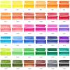 ARTEZA Watercolor Pens, 36 Dual-Tip Markers with Flexible Nylon Brush Tips, Classic Tones, Double Sided Markers with Water Brush(36)