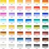 ARTEZA Watercolor Pens, 36 Dual-Tip Markers with Flexible Nylon Brush Tips, Classic Tones, Double Sided Markers with Water Brush(49)