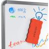 ARTEZA Whiteboard Cleaner Set with 12 Fine Tip Dry Erase Markers, Magnetic Eraser & an 8-ounce Cleaner, Office Supplies for Whiteboards, Glass Boards(27)