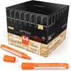 ARTEZA Yellow Highlighters in Bulk, Pack of 64, Chisel Tip Markers(Orange)