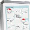 Arteza Framed Magnetic Cork Whiteboard Set, 12×14 inches, 2-Pack Dry Erase Lap Boards with Push Pins, Markers & Magnets, Office & Back to School Supplies for Home, Classroom, Students, Brainstorming(8.5×11 inches)