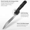 Arteza Palette Knife, Size No. 17, Durable Flexible Stainless-Steel Blade & Break-Resistant Wooden Handle, Art Supplies for Oil and Acrylic Painting(Size #17)