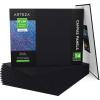 ARTEZA Black Canvas Boards for Painting, 11 x 14 Inches, Pack of 14, Blank Canvas Panels for Acrylic, Oil and Gouache Painting
