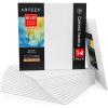 ARTEZA Canvas Boards for Painting, 5 x 7 Inches, Pack of 14, Blank White Small Canvas Panels for Acrylic, Oil and Gouache Painting(10 x 10 (Pack of 14))