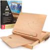 ARTEZA Tabletop Easel 13.4×10.3×2 Inches, Portable Beechwood Easel Box with Drawer & Palette for Artists(13.4 x 10.3 with 3-Compartment Drawer)
