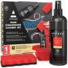 Arteza Chalkboard Cleaner Set with 2 Cleaners, 10-Ounces Each, 1 Microfiber Fabric Towel, 2 Magic Sponges & 1 Magnetic Eraser, Office Supplies for Chalkboards, Blackboards & Glass Surfaces(3)