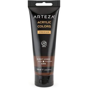 ARTEZA ARTZ-3760 Art-Paints, Pearl Rose A218(Burnt Umber A108)