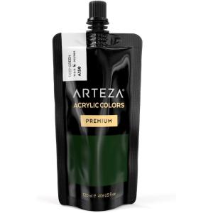 ARTEZA ARTZ-3760 Art-Paints, Pearl Rose A218(Deep Green A158)