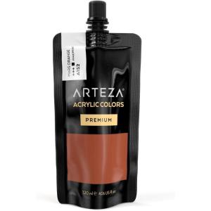 ARTEZA ARTZ-3760 Art-Paints, Pearl Rose A218(Mars Orange A152)