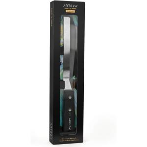 Arteza Palette Knife, Size No. 17, Durable Flexible Stainless-Steel Blade & Break-Resistant Wooden Handle, Art Supplies for Oil and Acrylic Painting(Size #17)