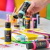 ARTEZA Acrylic Pouring Paint Set, 8 Rainbow Colors, 4 oz Bottles, High-Flow Paint, No Mixing Needed, Art Supplies for Canvas, Glass, Paper, Wood, Tile, and Stones(Assorted Colors)