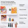 ARTEZA Acrylic Pouring Paint Set, 8 Rainbow Colors, 4 oz Bottles, High-Flow Paint, No Mixing Needed, Art Supplies for Canvas, Glass, Paper, Wood, Tile, and Stones(Rainbow Colors)