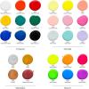 ARTEZA Acrylic Pouring Paint Set, 8 Rainbow Colors, 4 oz Bottles, High-Flow Paint, No Mixing Needed, Art Supplies for Canvas, Glass, Paper, Wood, Tile, and Stones(Assorted Colors)