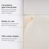 ARTEZA Canvas Pad 9×12 Inches Pack of 1 – 10 Glue-Bound Sheets of Pre-Primed Canvas Paper for Acrylic, Oil and Mixed Media Painting(1 pack)