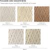 ARTEZA Crochet Thread Set of Black, Gray, Blue & Red of 100% Cotton Yarn for Crocheting, Mercerized, Soft and Colorful Knitting(Size 10 in White  Beige & Natural – Size 3 in White & Natural)